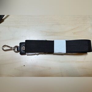 NWT MZ Wallace Black Crossbody Strap black and silver adjustable